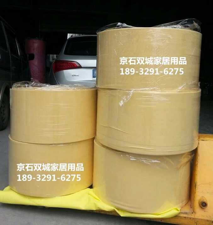 連云港黃金抹布工廠直銷 產品為金黃色百潔布洗碗布不粘油抹布。每卷15公斤左右。45公斤起批。-京石雙城家居用品批發中心